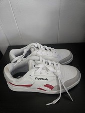 Reebok Court Advance White Sneakers Youth Boys Size 1 New