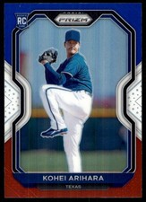 Kohei Arihara 2021 Panini Prizm #164 Rangers MLB READ FREE SHIPPING AutographDen