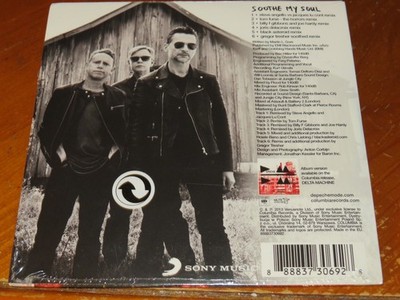 DEPECHE MODE - Soothe My Soul - RARE 6 Track 2013 CD Single w/ Remixes! SEALED!