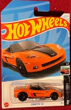 HOT WHEELS HW ROADSTERS CORVETTE C6 ORANGE 40/250.SEE COMBINED OFFERS