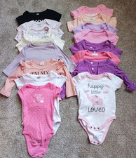 Baby Girl Clothing Lot 0-6 Months Plus Accessories 60 Pieces Total