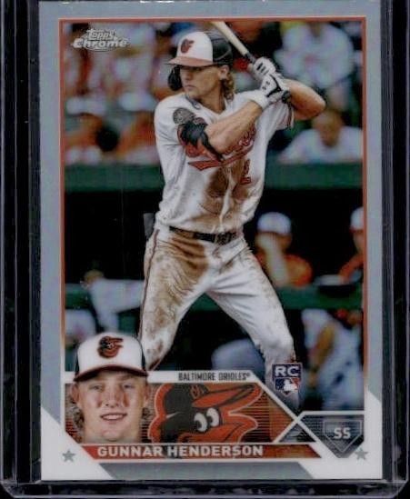 2023 Topps Chrome #2 Gunnar Henderson Prism Refractors