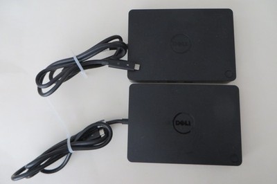 Zwei x Dell WD15 USB-C Dockingstation K17A Laptop USB C