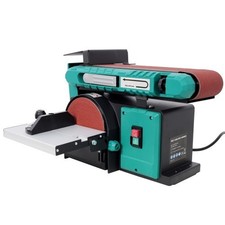 NEW 2 in 1 Benchtop Belt and Disc Sander,120V/60Hz with 4x36 in. Adjustable Tilt