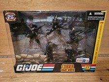 GI Joe 25th Anniversary Cobra Night Watch Troopers 5 Pack New MIB