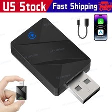USB Wireless CarPlay Adapter for Apple iPhone  Android Auto Dongle Plug   Play