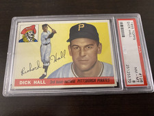 1955 Topps #126 Dick Hall PSA 7