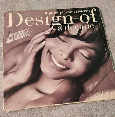 Janet Jackson - Design Of A Decade- original  12'' (2) vinyl album  1995