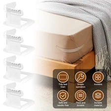 Lock Sheet Holders Keep Sheets Tight Heavy Duty Bed Sheet Holder Corner Fitted