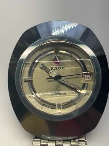 J71 RADO Diastar Running Men Wristwatch 30 Jewels Has Not Been