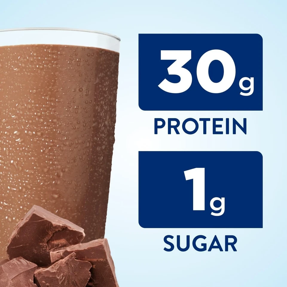 	Ensure Max Protein Shake Milk Chocolate 30g Protein 1g Sugar 12 x 11oz	 - Image 2 of 4