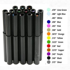 Premium Golf Shafts Extensions Graphite  Steel 14 Sizes .470  .575 Color Code