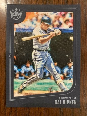 2019 Panini Diamond Kings Short Print Blue Framed Cal Ripken Jr #121