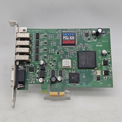 MOTU PCIe-424 Audio Interface Card PCI Express USA Seller 