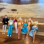 Lot of Vintage Barbie & Ken Dolls, Clothes Mattel 1970-80s