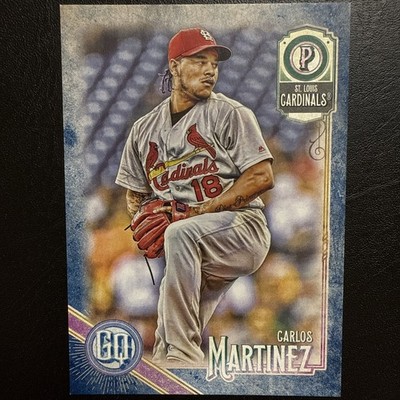 2018 Topps Gypsy Queen Indigo #146 Carlos Martinez/250