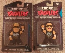 Nasty Boys Pro Wrestling Tees Micro Brawler figures