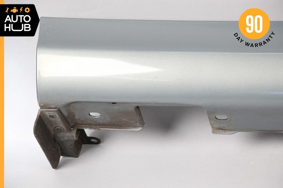 06-09 Mercedes W209 CLK350 CLK500 Coupe Right Rocker Molding Side Skirt OEM - Image 2 of 4