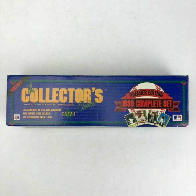 Upper Deck 1989 Baseball Factory Sealed 800 Card Set For Sale Online Ebay