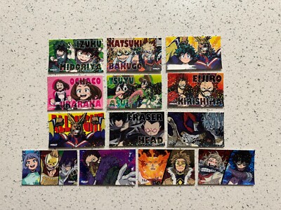 SALE [US Seller] My Hero Academia Holographic Sticker Bakugo Aizawa Hawks Nejire