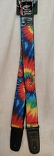 TIE DYE WEB GUITAR STRAP