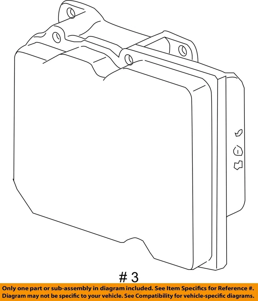 Conjunto hidráulico ABS usado se adapta a: Buick Enclave 2013 con asistencia variable Power Ste Foto 4 de 4
