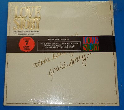 Francis Lai LOVE STORY Soundtrack Dialogue & Music - Paramount PAS 7000 SEALED