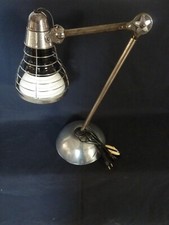 BELLE ET ANCIENNE LAMPE MAZDA METAL VERS 1920 STYLE GRAS FONCTIONNE
