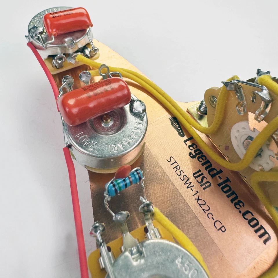 Fender Stratocaster Custom Modern Wiring Harness 5-Way, Bridge Tone and TBC - Image 2 of 4