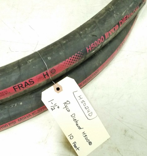 H5034D Ryco 1-1/2" Fras & Abrasion Resistant Hydraulic Hose SAE 100R13 5100 PSI - Picture 3 of 10