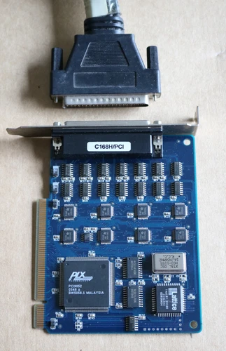 Moxa C168H / PCI * Serieller Controller * mit Kabel