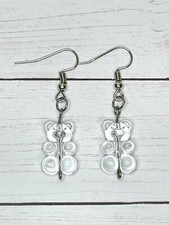 Cute Little Bear Resin Earrings