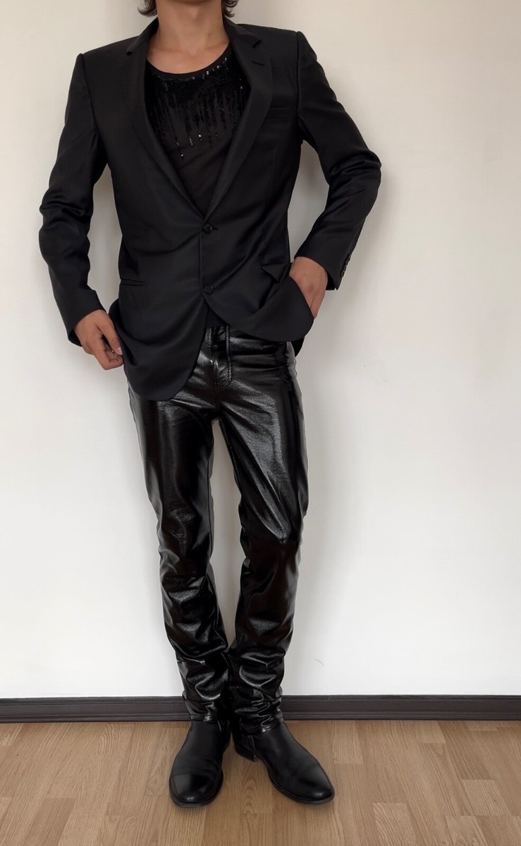 Dior Homme SS07 by Hedi Slimane Gray Shiny Wool 2 Buttom Dior Homme SS07 by Hedi Slimane Gray Shiny Wool 2 Buttom