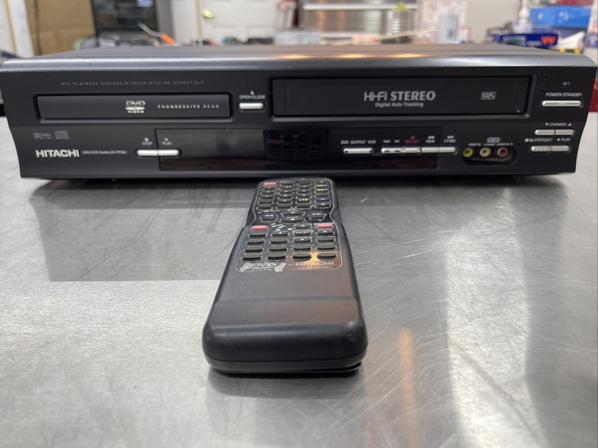 Hitachi DV-PF33U DVD/VCR Combo Video Cassette Recorder