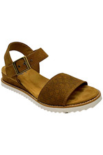 Skechers Bobs Desert Kiss Washable Sandals Serendipitous Chestnut