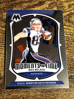 WES WELKER 2024 Panini Mosaic #5 Moments in Time