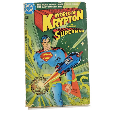 1982 World Of Krypton The Home Of Superman - Kupperberg - First Printing