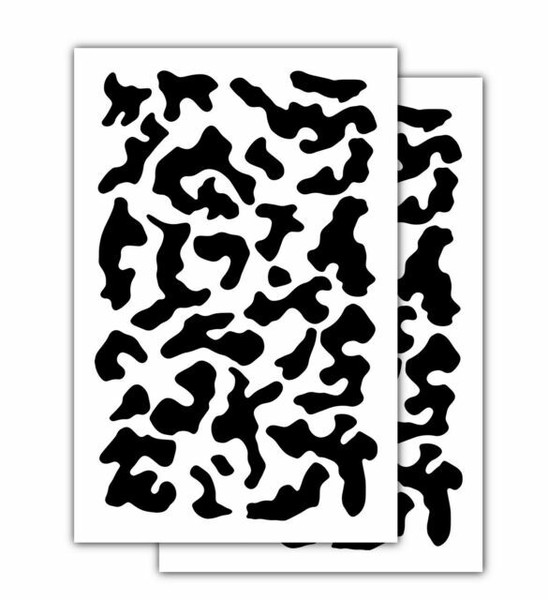 2 pack mylar camo stencils camouflage gun paint cerakote small army
