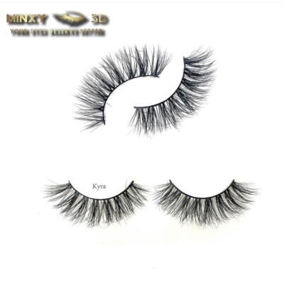 Minxy 3D Lashes #Kyra False Eyelashes 1 Paar hochwertige langanhaltende Wimpern