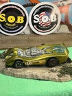 Hot Wheels Redlines 1970 Jet Threat 1:64 Antifreeze Green Diecast USED EX Cond