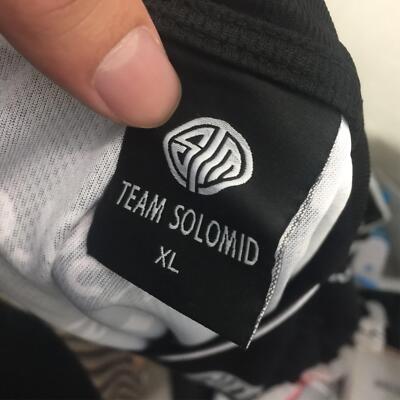 New Team Solomid Jersey TSM Viss Jersey Shirt Men's Size XL Twitch