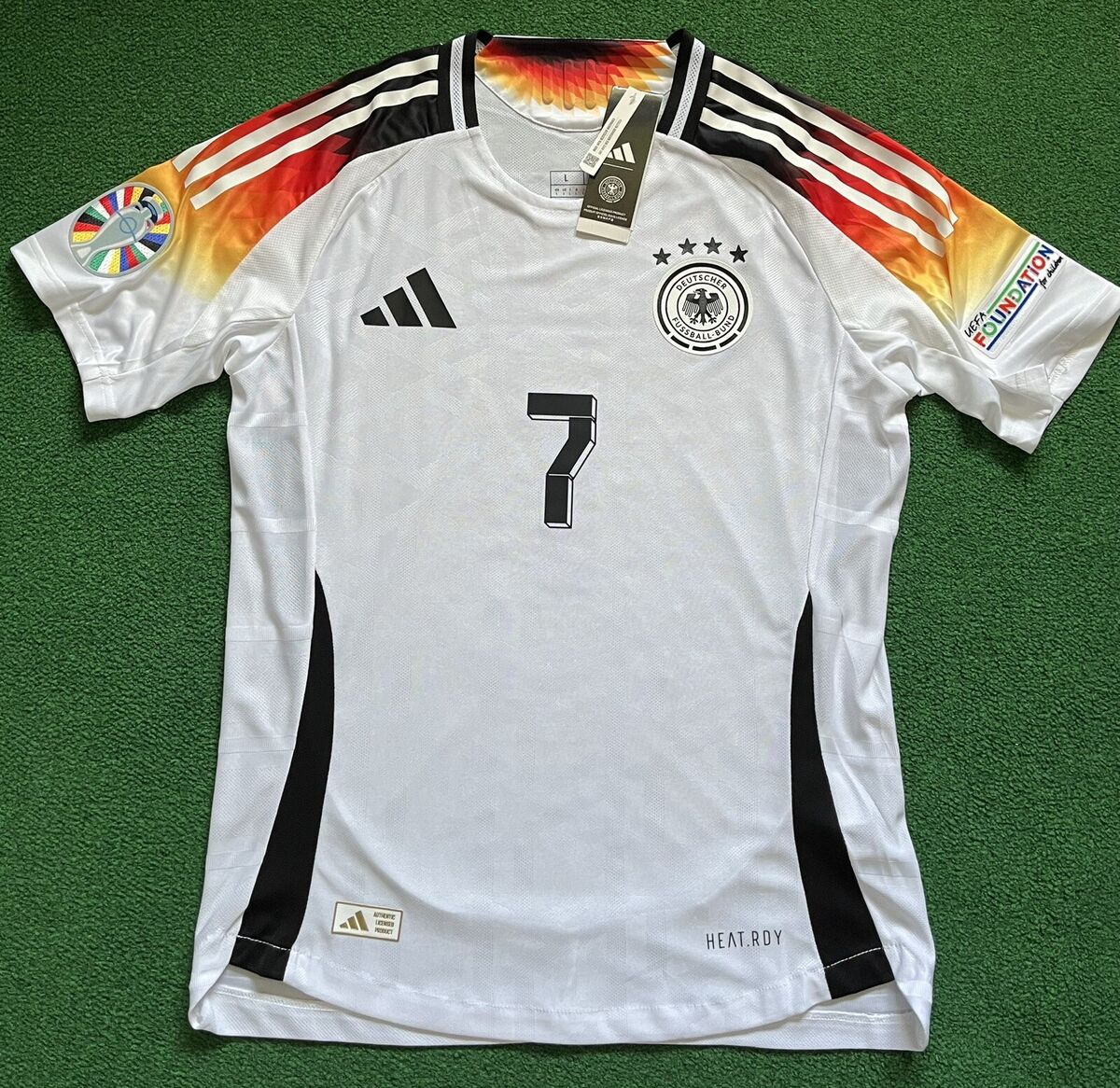 NWT Germany 2024 Home Euro Player Version Jersey “Havertz 7 NWT Germany 2024 Home Euro Player Version Jersey “Havertz 7
