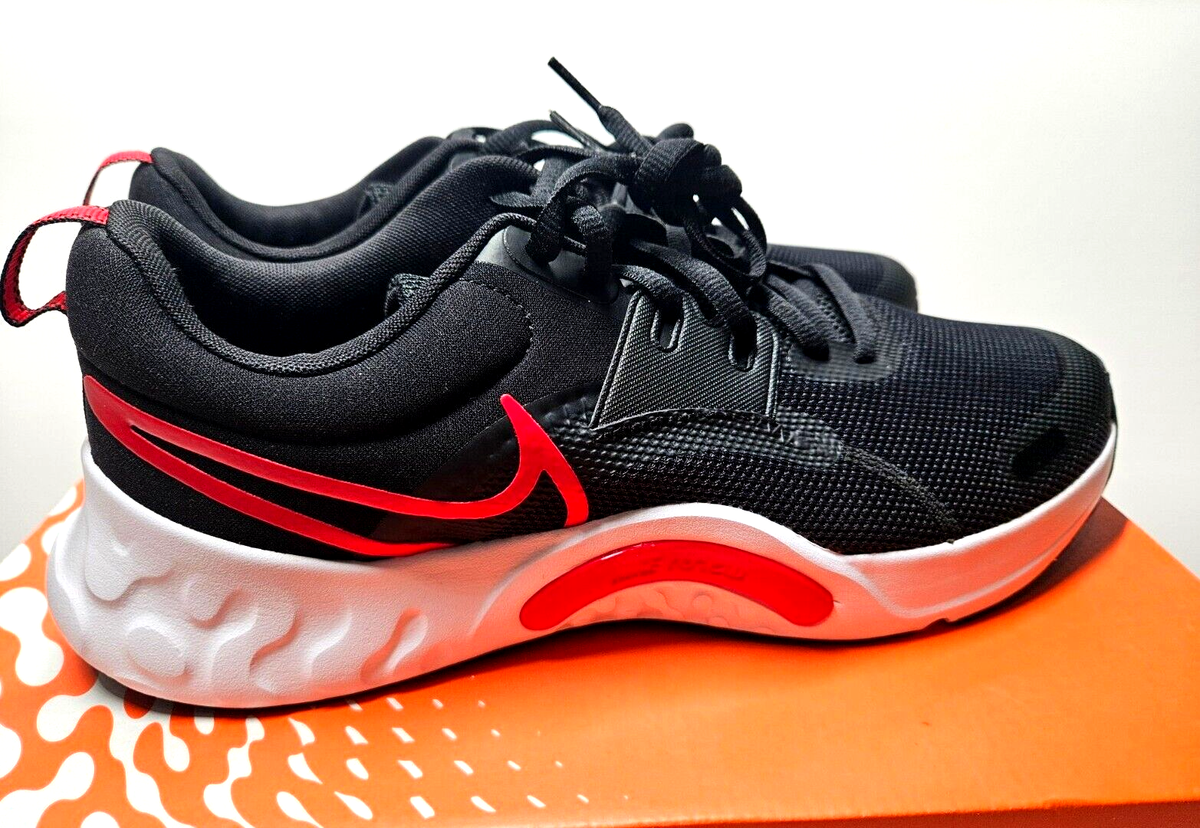 Men\'s Nike Renew Retaliation TR 3 Shoes Black Red White DA1350-002‎ Size 12.5 Men main image 4