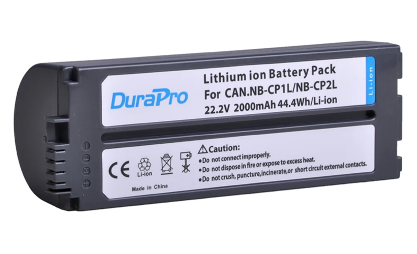 Batteria Compatibile Per Stampante Canon Selphy CP1300, CP1200, NB-CP2L - 22.2V, 2000mAh, Agli Ioni Di Litio