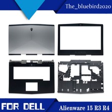 For DELL Dell Alienware 15 R3 R4 LCD Back Cover Palmrest Bottom Case Shell