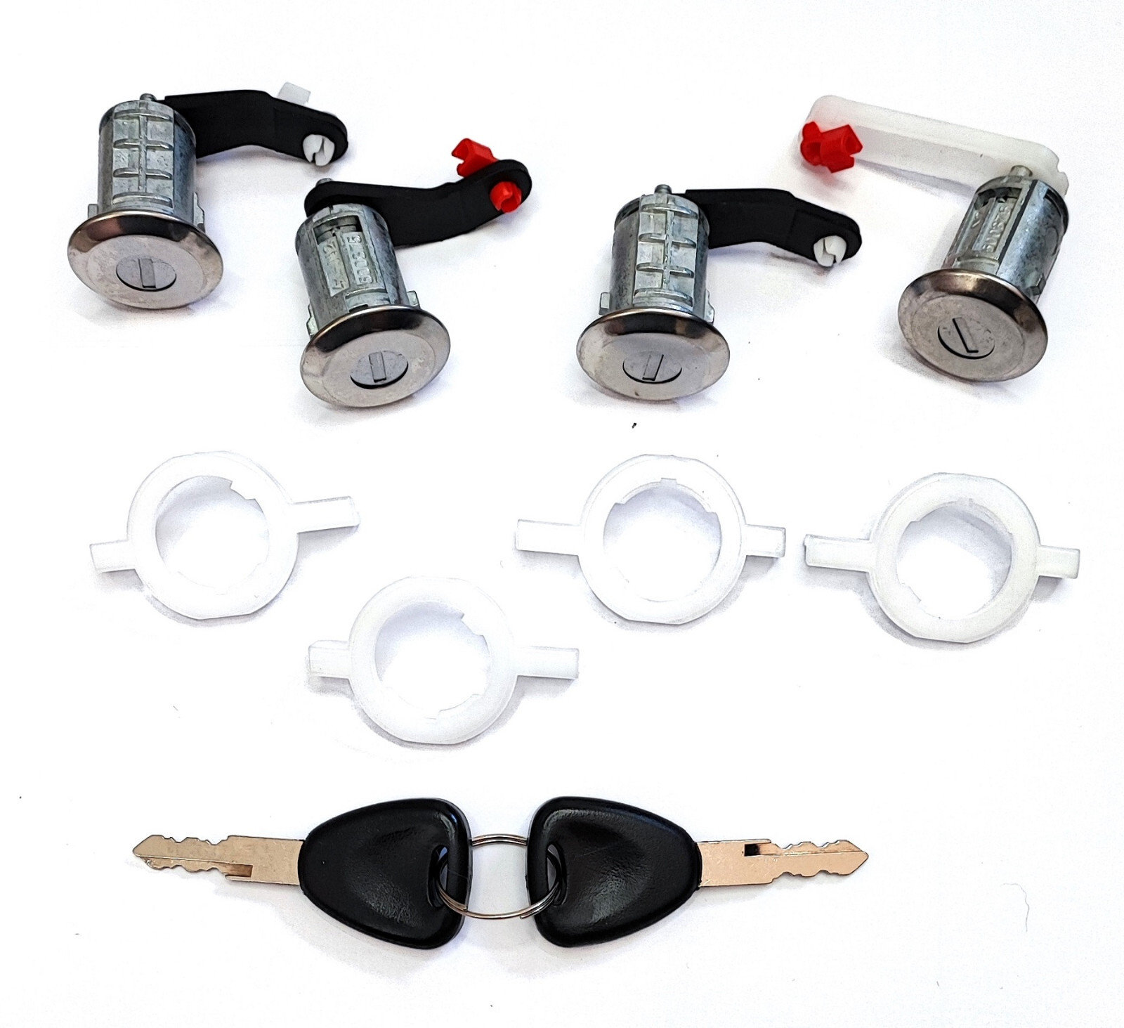 Serrure de Porte Bloquee Opel Movano Solution 4 Barillets avec Cles de Remplacement