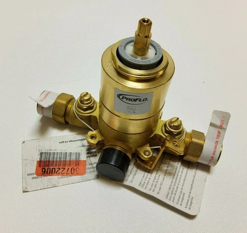 New PROFLO PF4001PLS Pressure Balanced PEX Ceramic Tub and Shower Valve - Picture 6 of 9