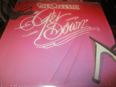 1978 GENE CHANDLER Get Down LP Chi Sound T 578 Soul R&B Funk Shrink VG+/NM