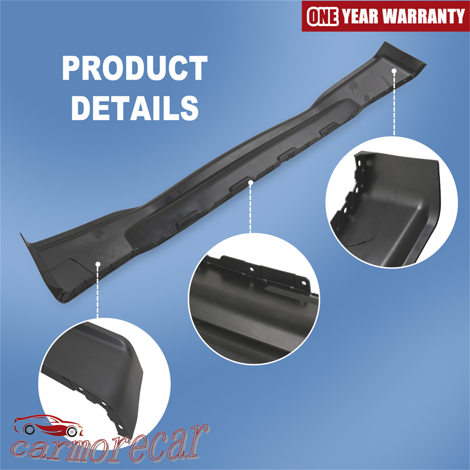 Front Lower Valance 7.25" For Ford F-250 F-350 F-450 2020-2022 4-Wheel Drive