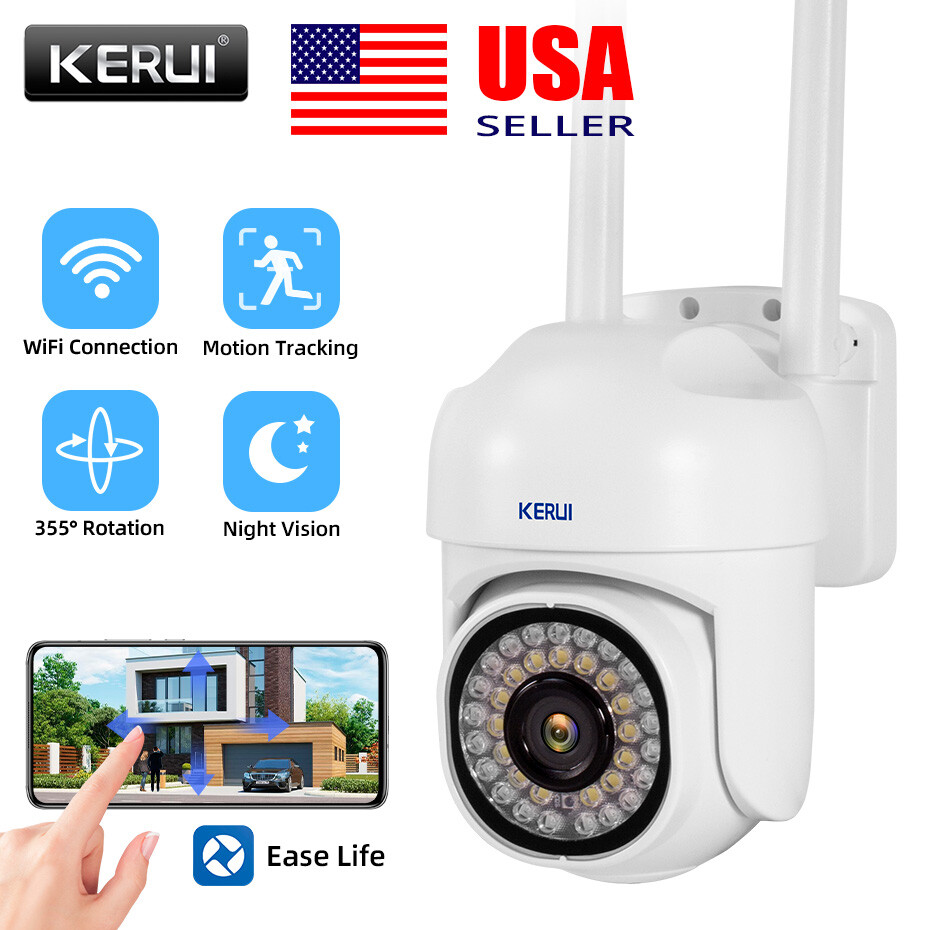 Wireless Wifi Security Camera System Outdoor Home 1080P HD Night Vision Cam US